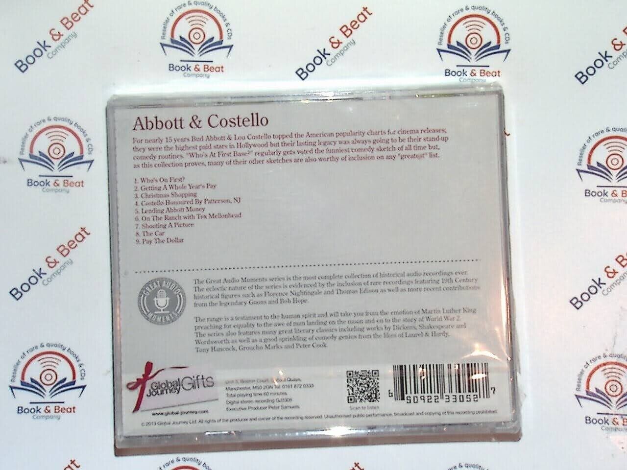 Abbott & Costello - Classic Comedy Moments (Global Journey) New & Sealed