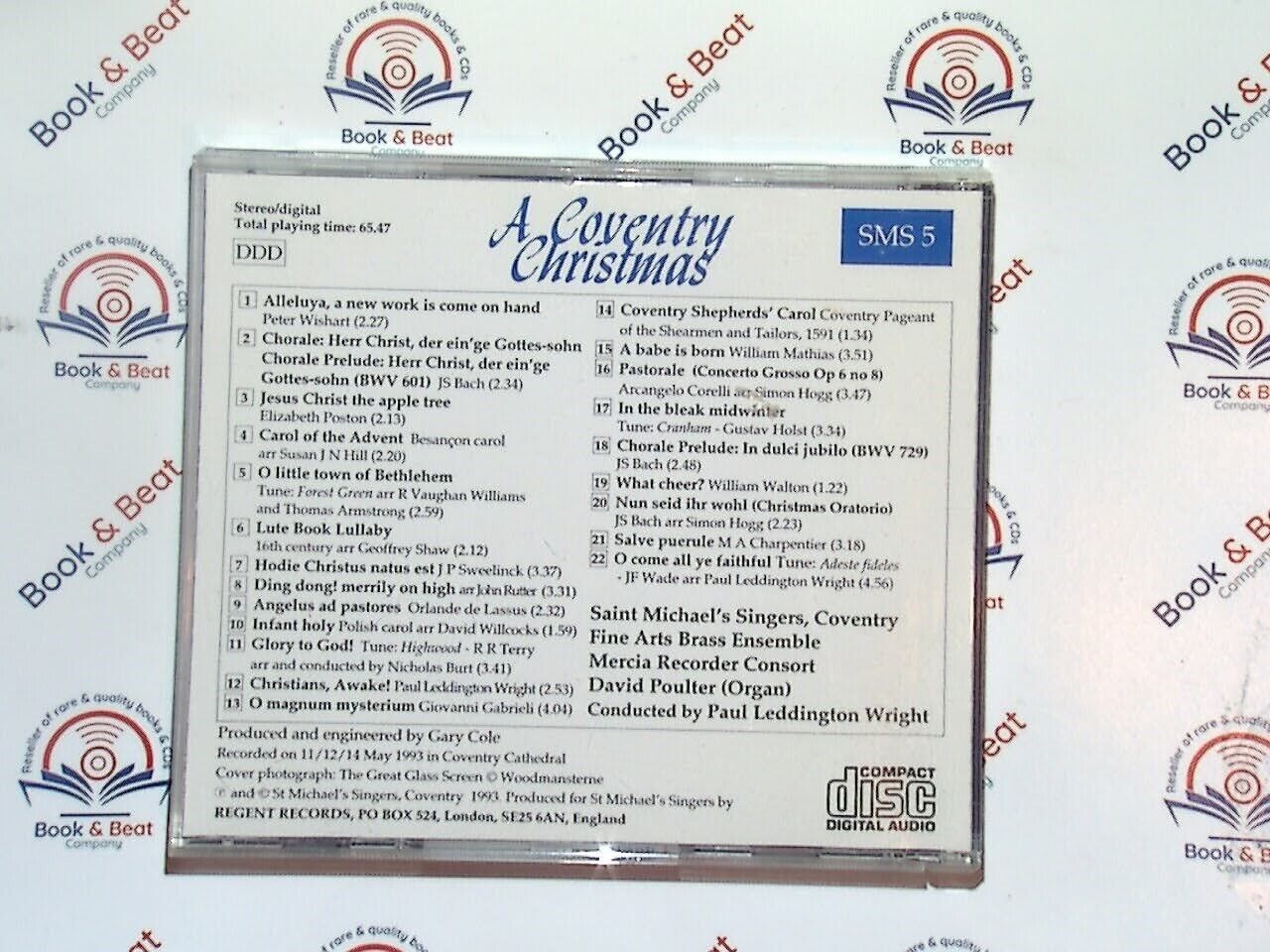 St Michael's Singers, Fine Arts Brass Ensemble - A Coventry Christmas CD Nr Mint