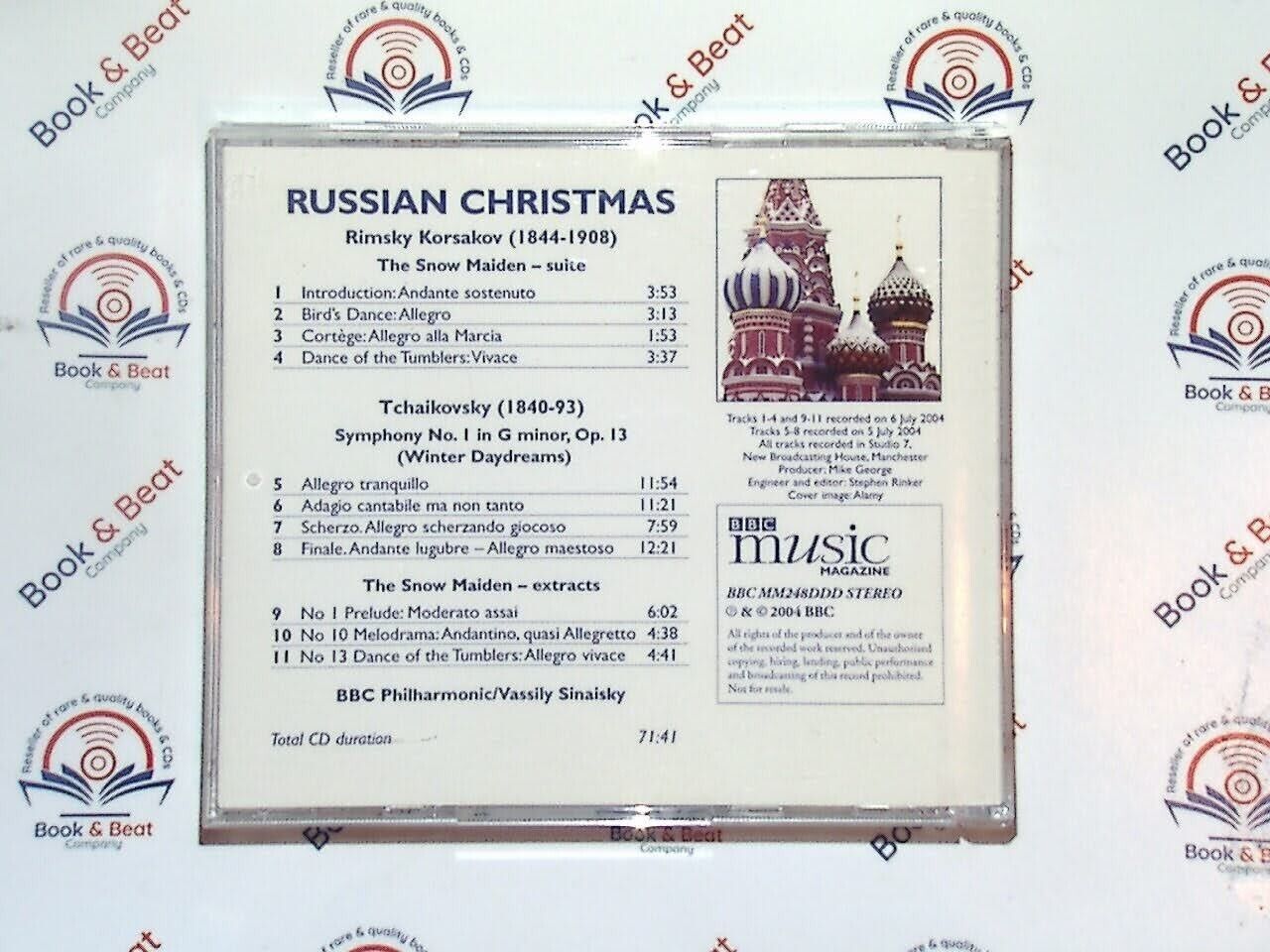 Russian Christmas (BBC Music Vol.13 No.4) Winter Daydreams, Snow Maiden CD Mint