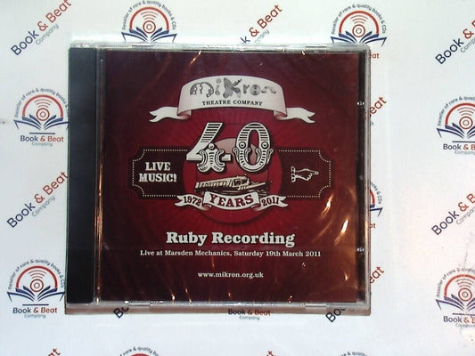Mikron Theatre Company -  Ruby Recording Live At The Mecchanics CD New & Sealed