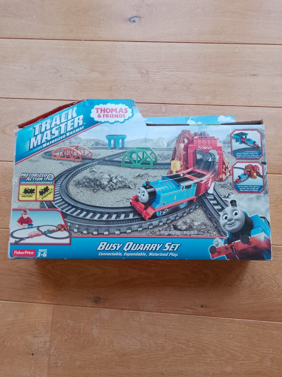 Track Master Thomas The Tank Engine & Friends - Busy Quarry Set Boxed ExC