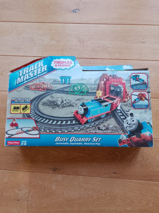 Track Master Thomas The Tank Engine & Friends - Busy Quarry Set Boxed ExC