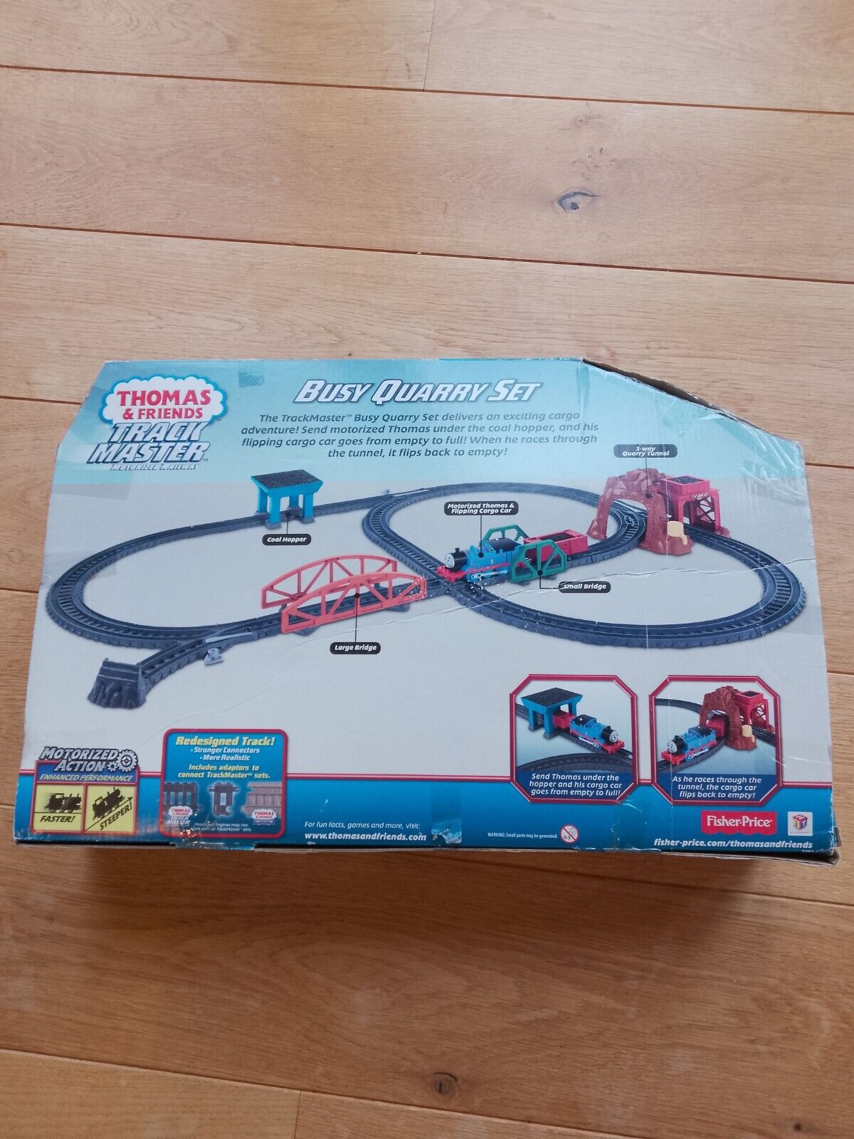 Track Master Thomas The Tank Engine & Friends - Busy Quarry Set Boxed ExC