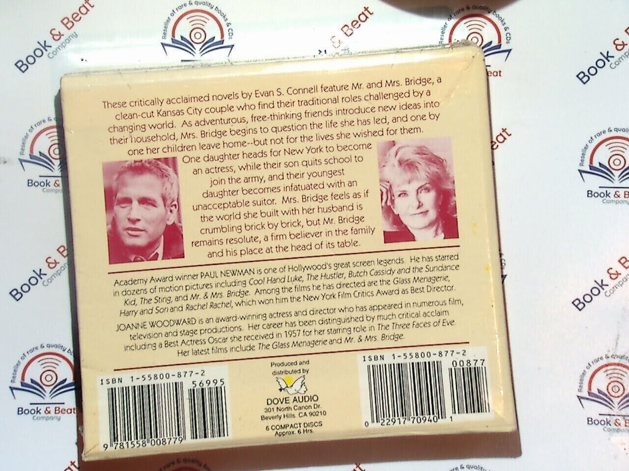 Mr & Mrs Bridge - Paul Newman Joanne Woodward Limited Edition 6CD New & Sealed