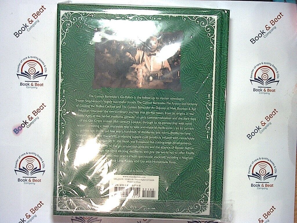 The Curious Bartender's Gin Palace Tristan Stephenson Hardcover New