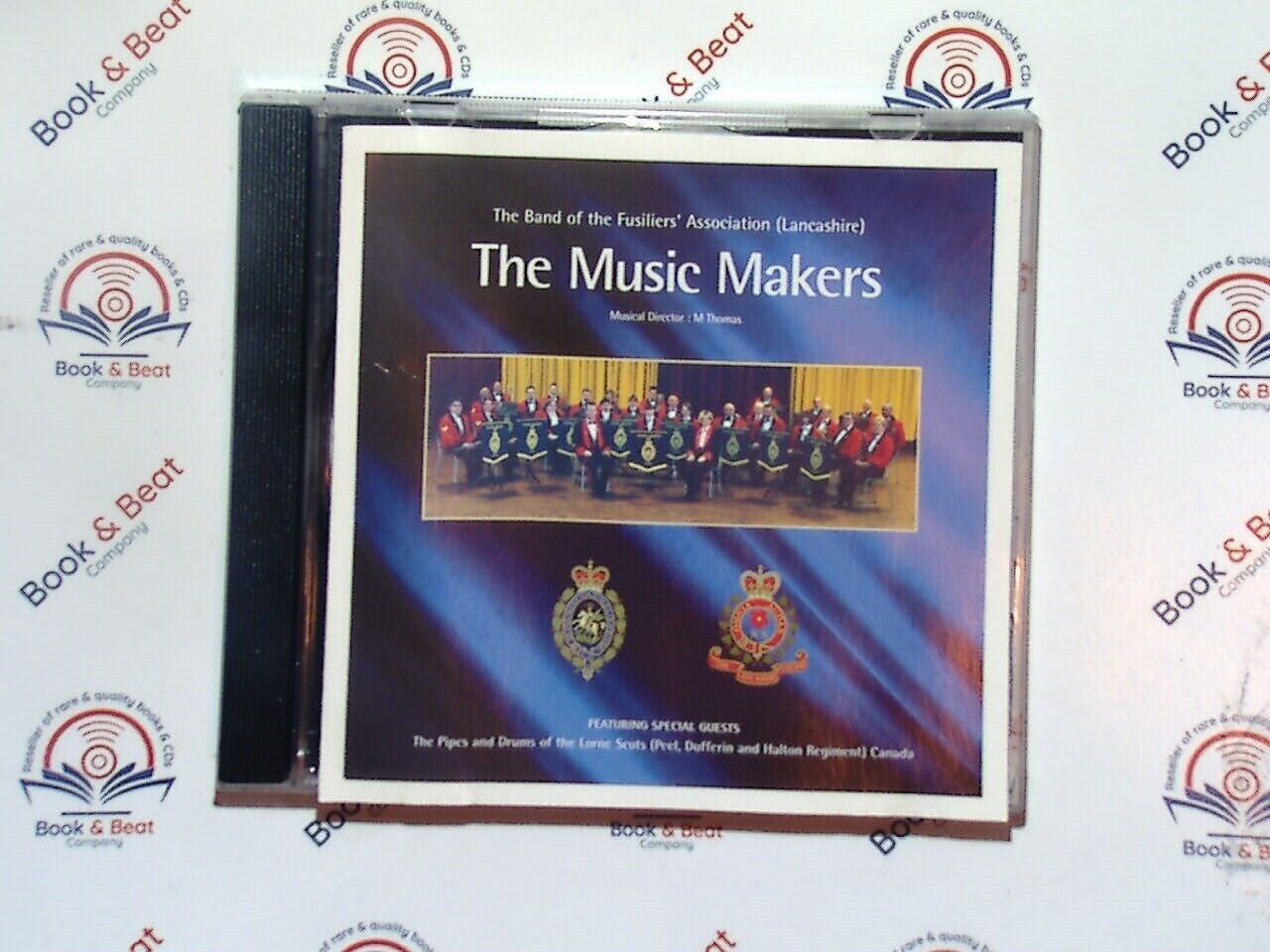 The Band Of The Fusiliers' Association (Lancashire) - The Music Makers CD VGC