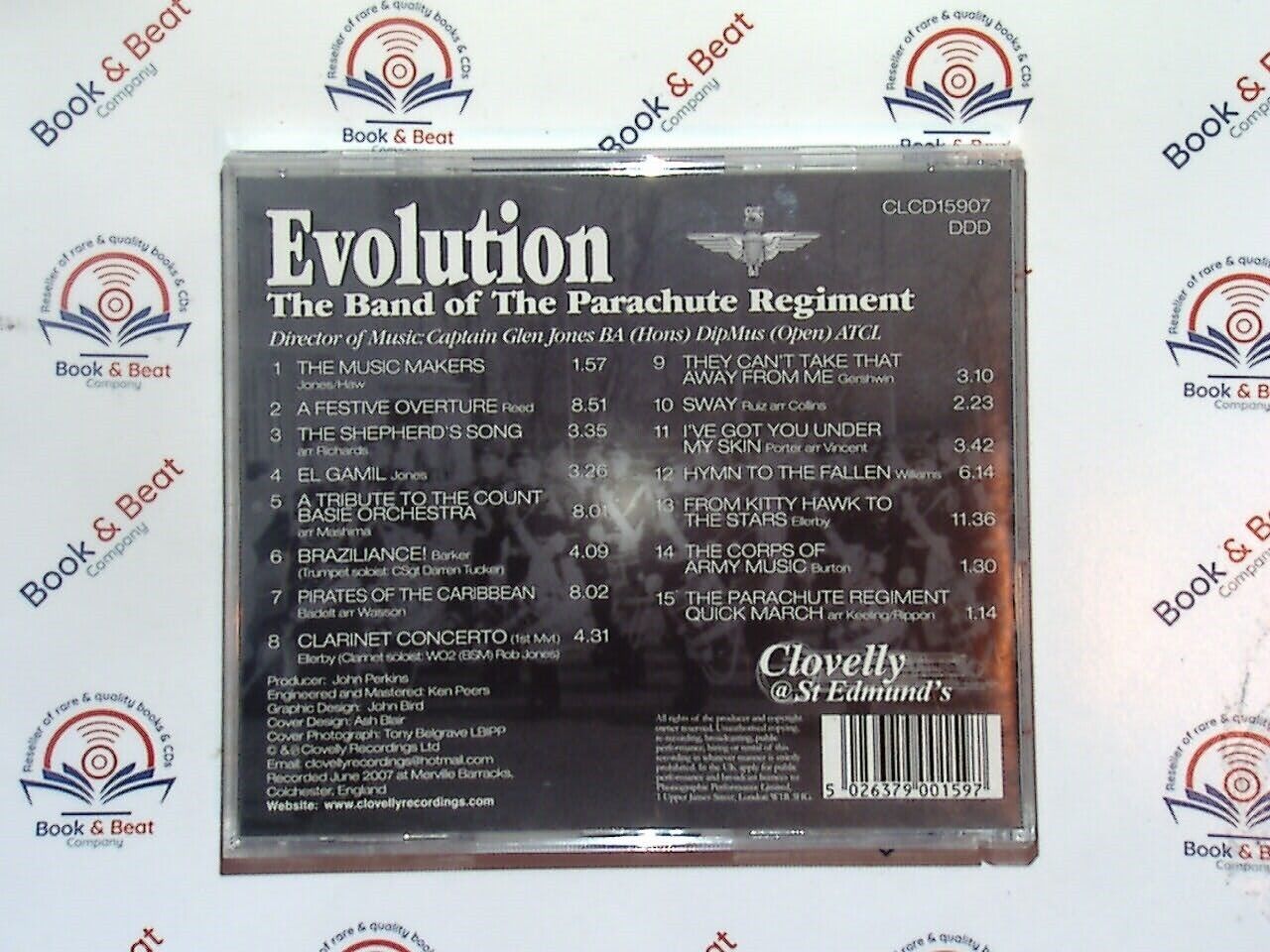 The Band Of The Parachute Regiment	Evolution: Celebrating 60 Years CD Mint