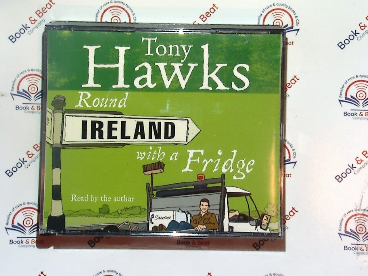 Tony Hawkes - Round Ireland With A Fridge Audiobook 3CD Nr Mint