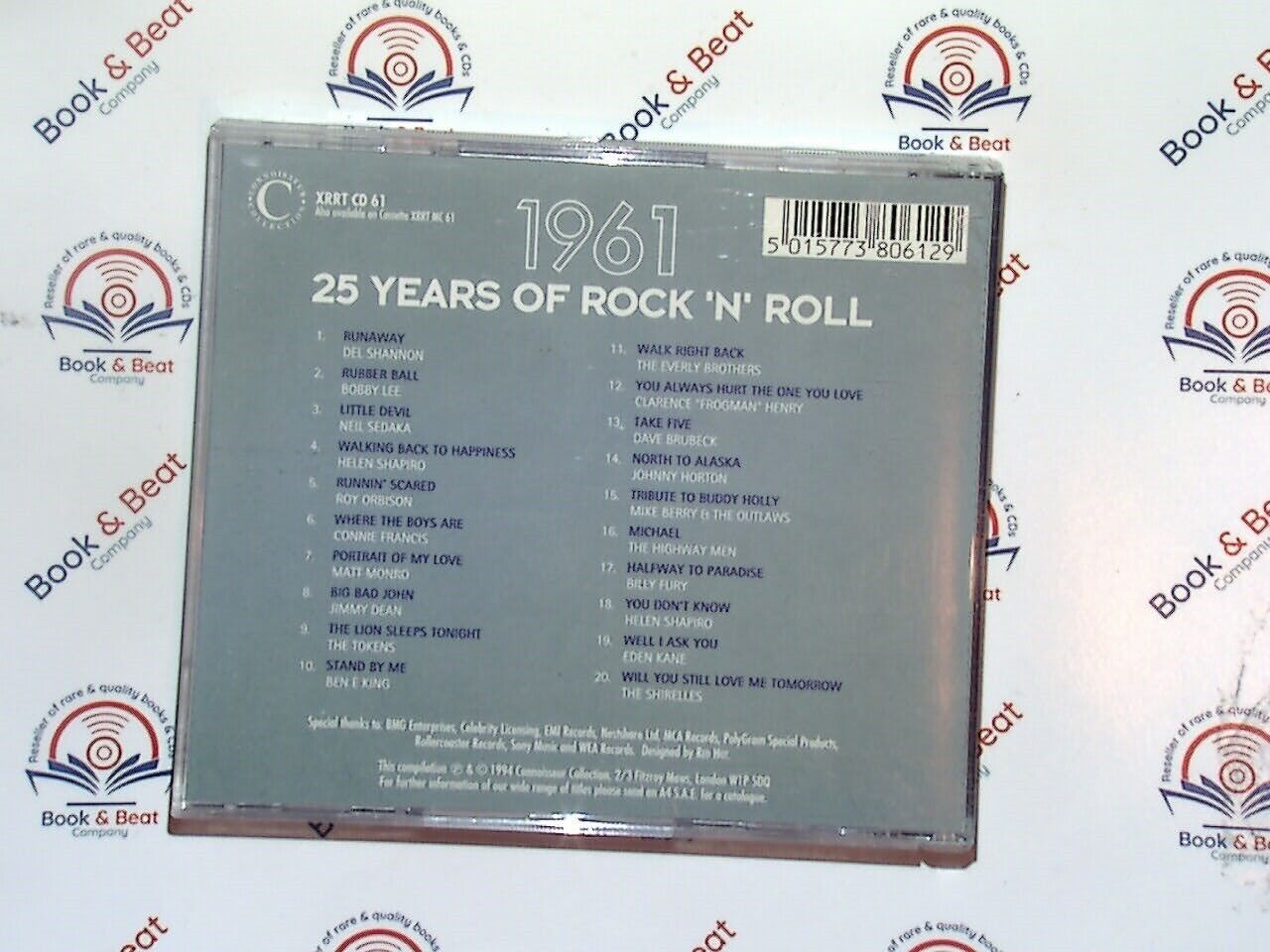 Various - 25 Years Of Rock 'N' Roll : 1961 CD Mint