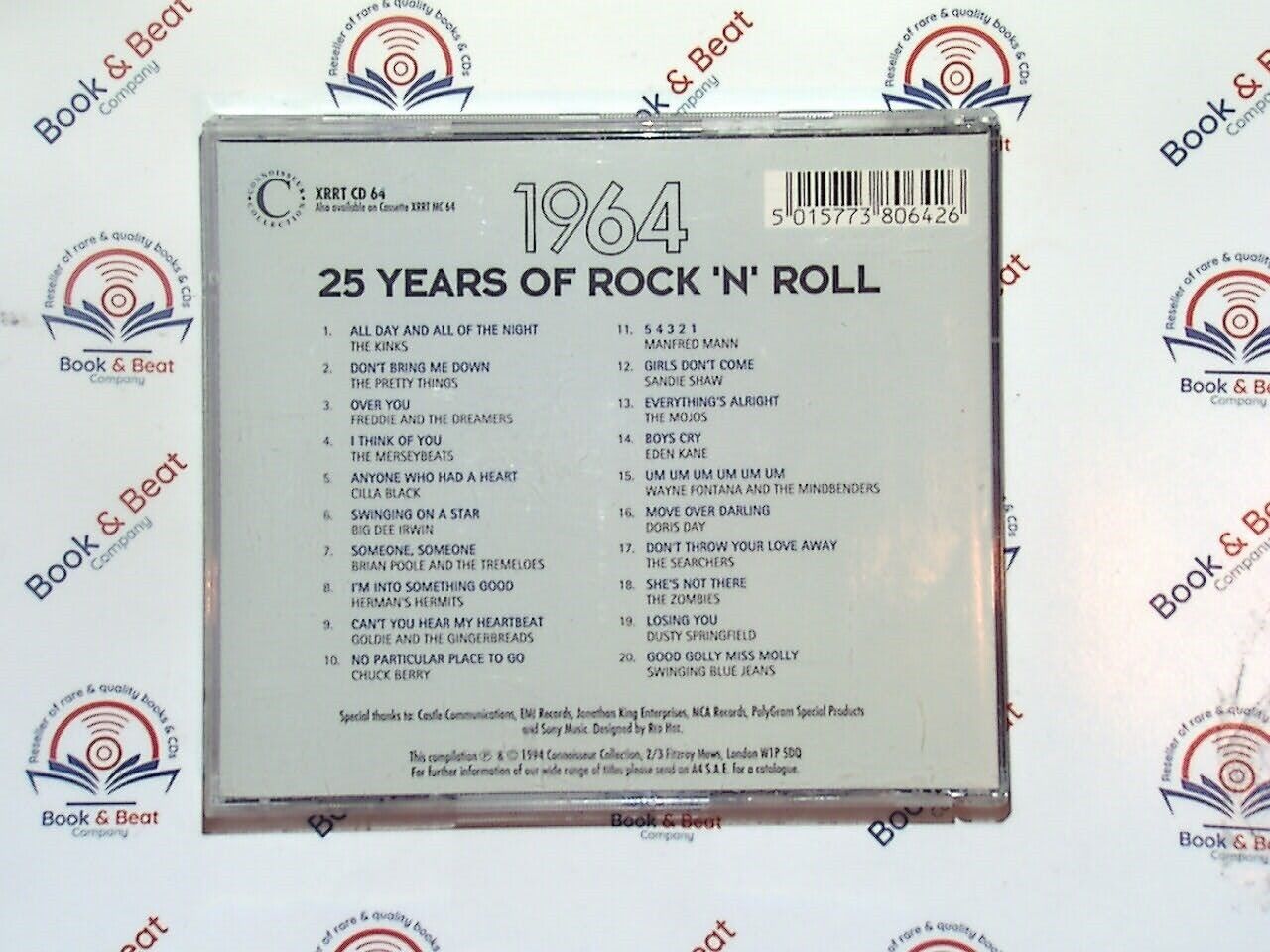 Various - 25 Years Of Rock 'N' Roll : 1964 CD Mint