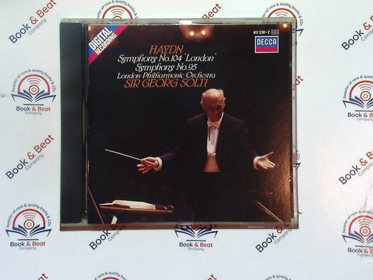 Sir George Scott - Haydn : Symphonies 95 & 104 London Philharmonic Orch CD Mint