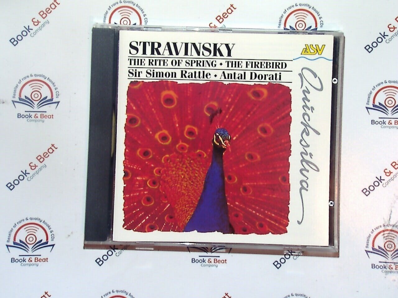 Stravinsky: the Rite of Spring; the Firebird - Simon Rattle CD Nr Mint