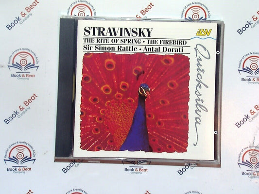 Stravinsky: the Rite of Spring; the Firebird - Simon Rattle CD Nr Mint