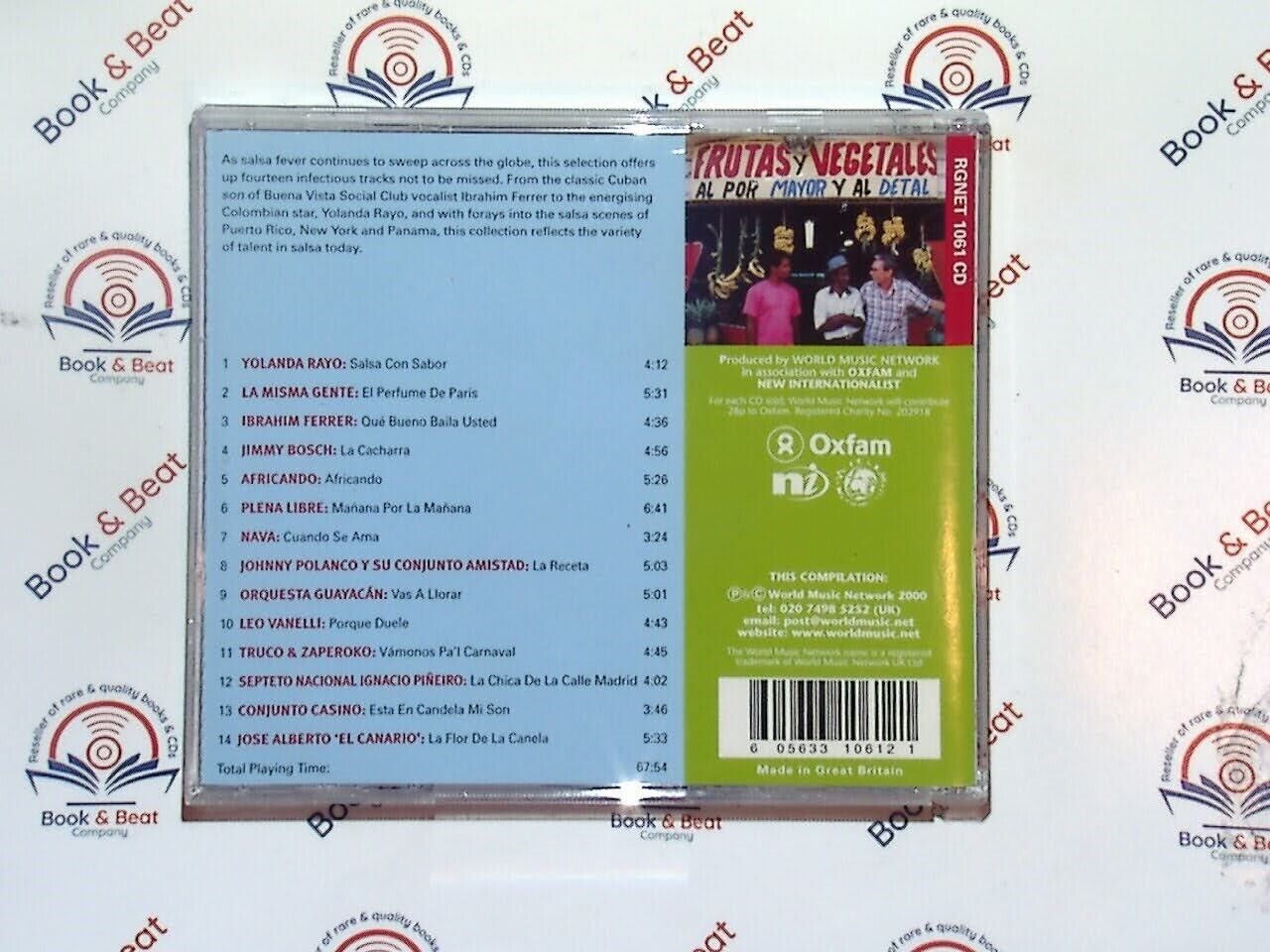 Various  - Salsa : Cuba, New York and the Latin Dance Explosion Oxfam CD Mint