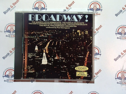 The Royal Philharmonic Orchestra - Broadway! CD Mint