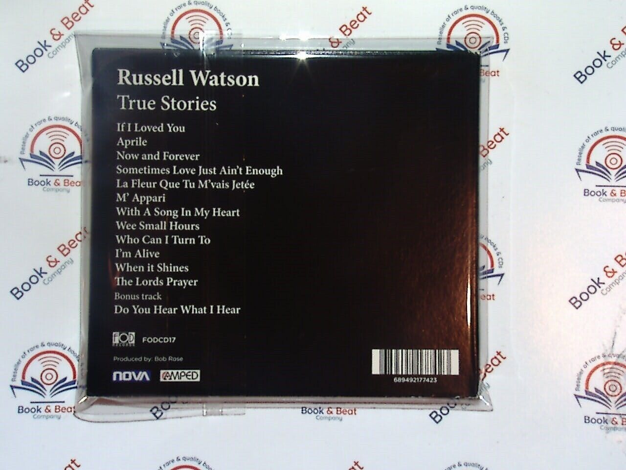 Russell Watson - True Stories CD Mint