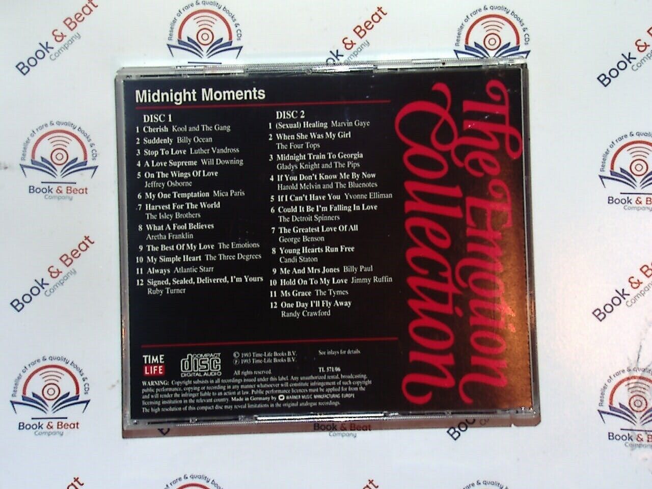Various - The Emotion Collection : Midnight Moments (Time Life) 2CD Mint