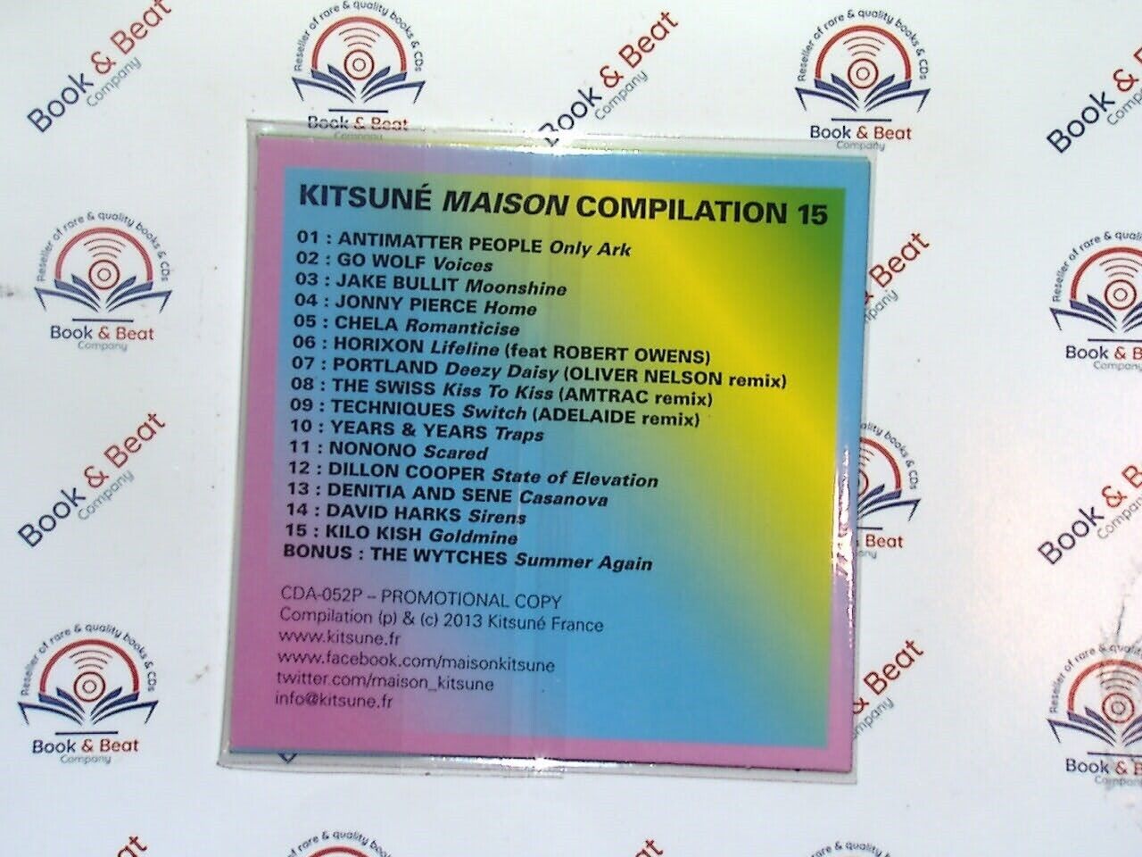Various - Kitsune Maison Compilation 15 Promo CD Mint Years & Years, Horixon Etc