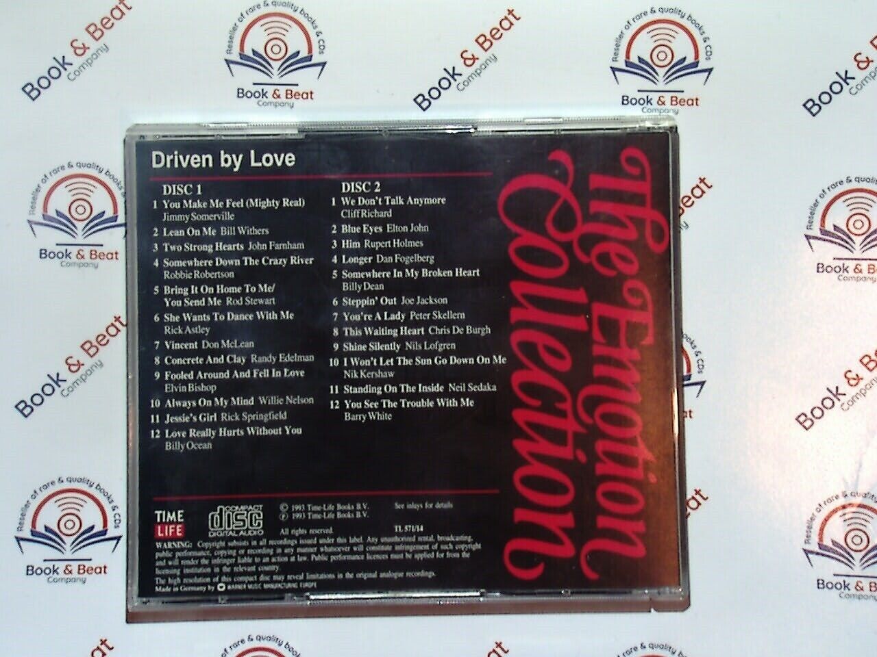 Various - The Emotion Collection : Driven By Love (Time Life) 2CD Mint