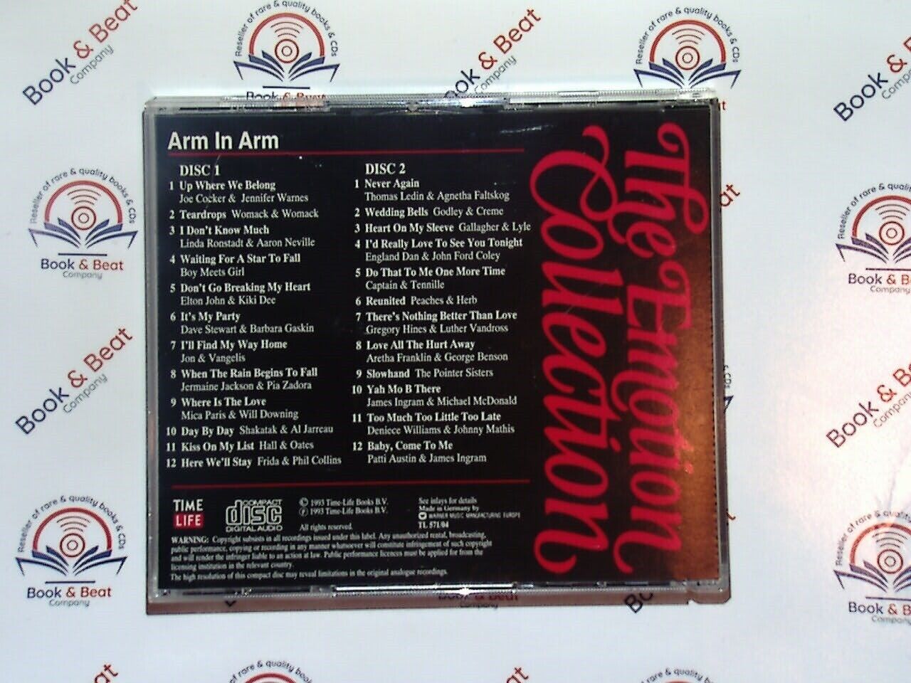 Various - The Emotion Collection : Arm In Arm (Time Life) 2CD Mint