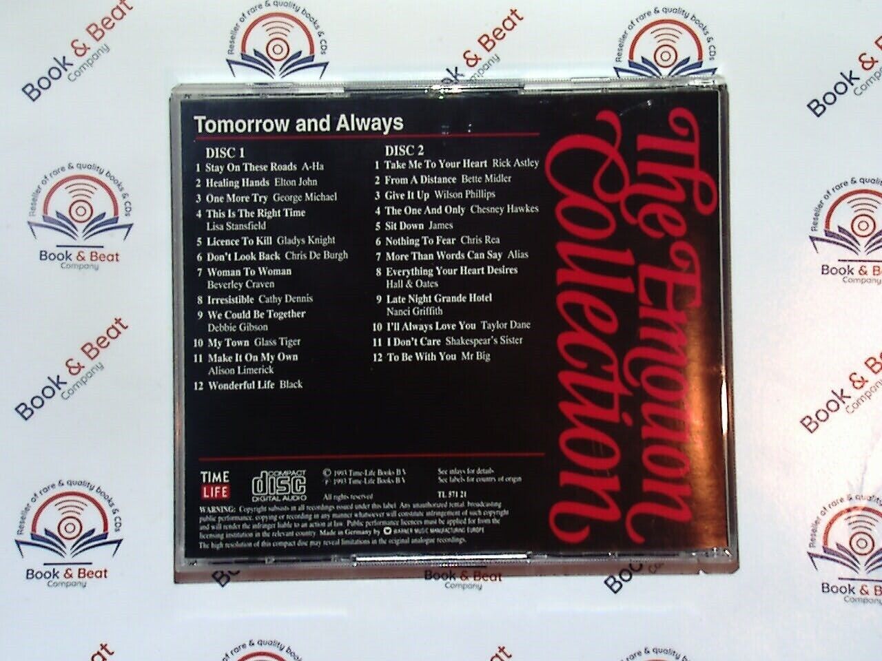 Various - The Emotion Collection : Tomorrow And Always (Time Life) 2CD Mint