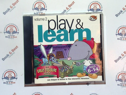 The Great Treasure Hunt (Play & Learn Volume 2) GSP Classics CD-Rom VGC
