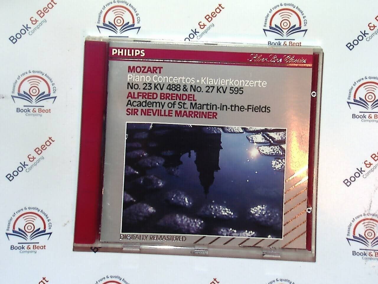 Mozart Piano Concerto Nos. 21 & 27  - Alfred Brendel Sir Neville Marriner CD VGC