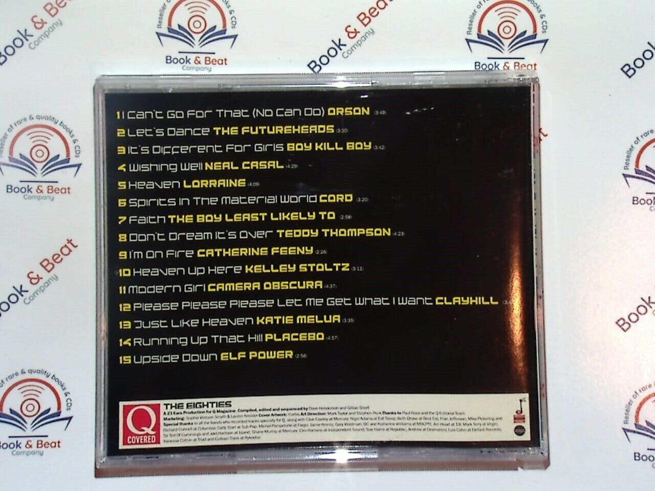 Various - The Eighties : 15 Exclusive New Covers (Q Covered) CD Mint