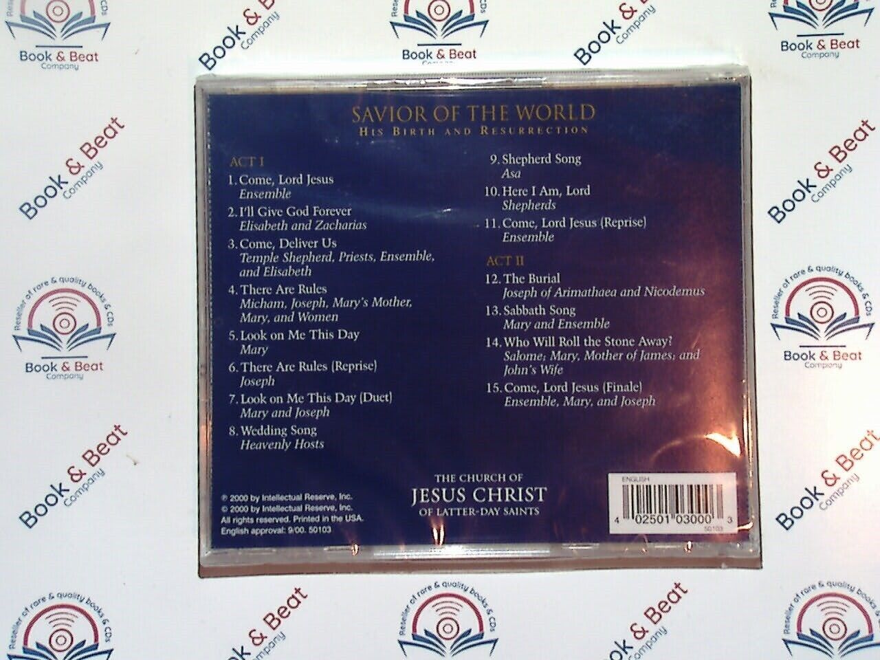 Savior of the World : His Birth And Resurrection - Original Cast CD New & Sealed