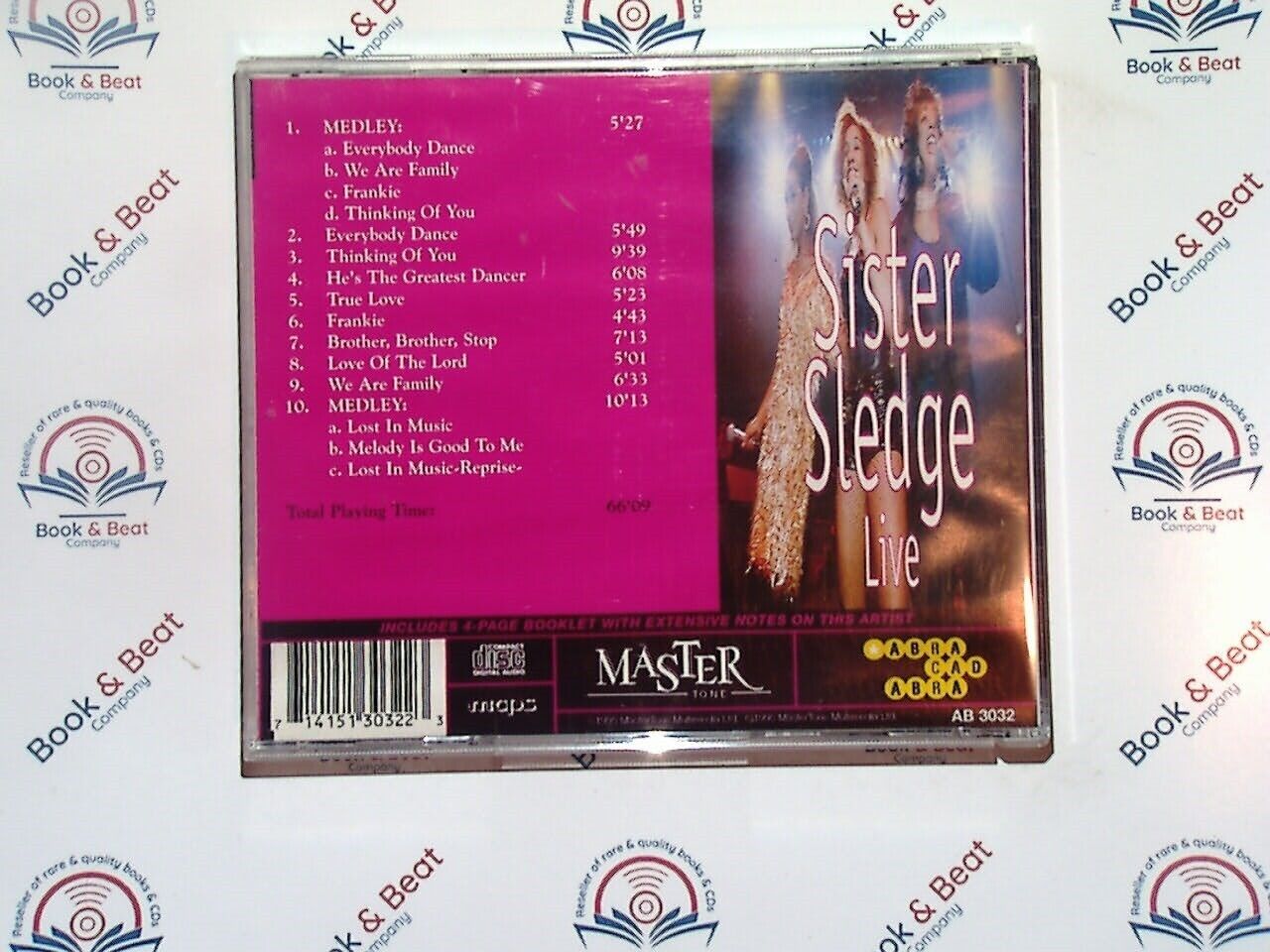 Sister Sledge - Live (We Are Family, Lost In Music etc.) CD VGC