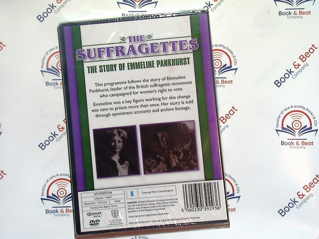 The Suffragettes: The Story of Emmeline Pankhurst DVD New & Sealed