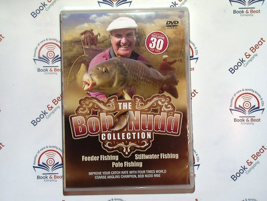 The Bob Nudd Collection Feeder, Stillwater & Pole Fishing DVD Mint