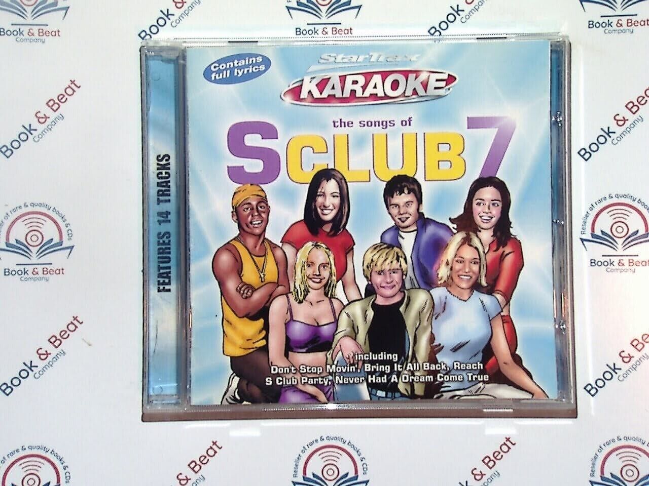 Startrax Karaoke - The Songs of S Club 7 CD Mint