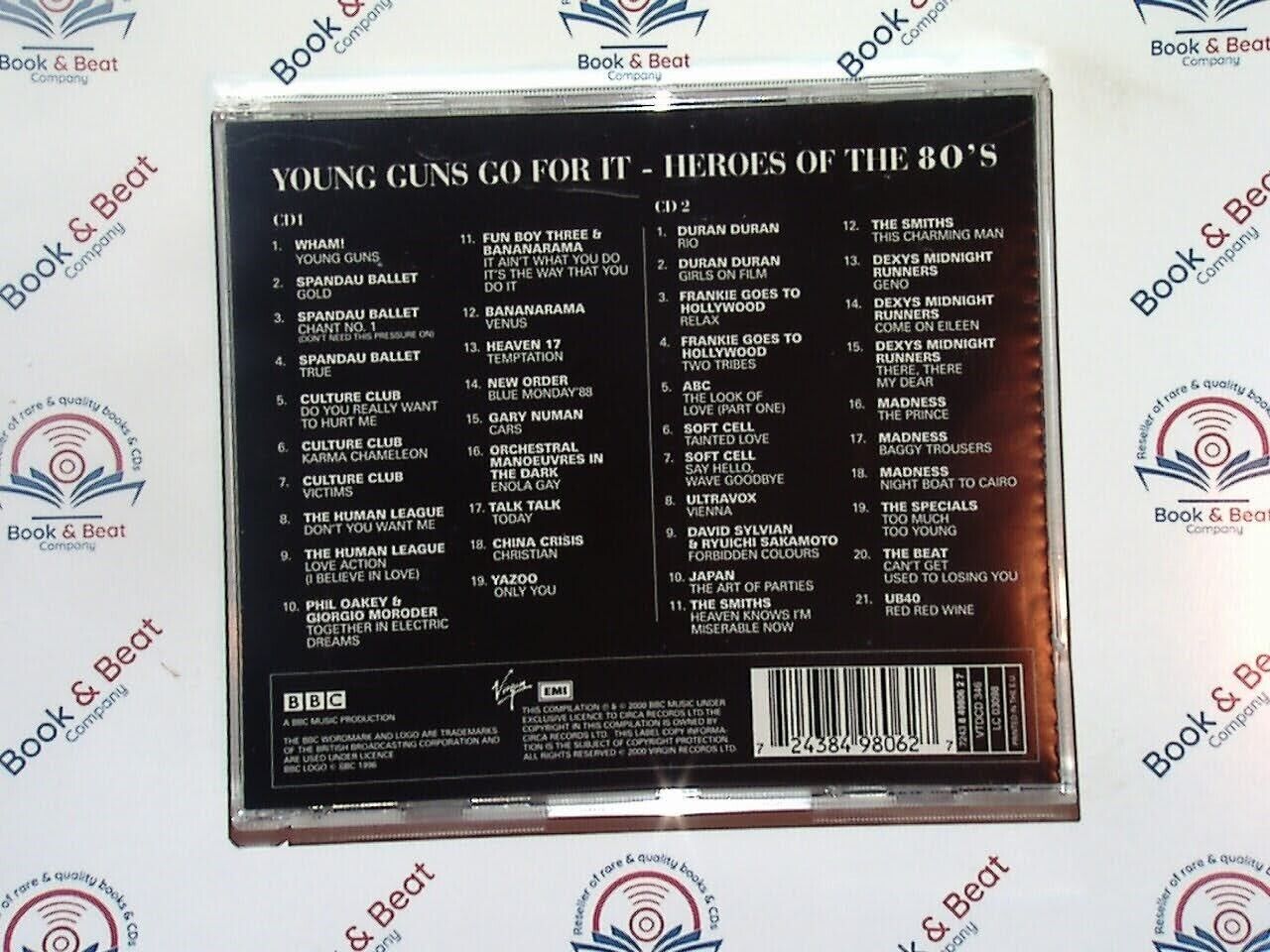 Various - Young Guns Go for It : Heroes Of The 80s 2CD Mint