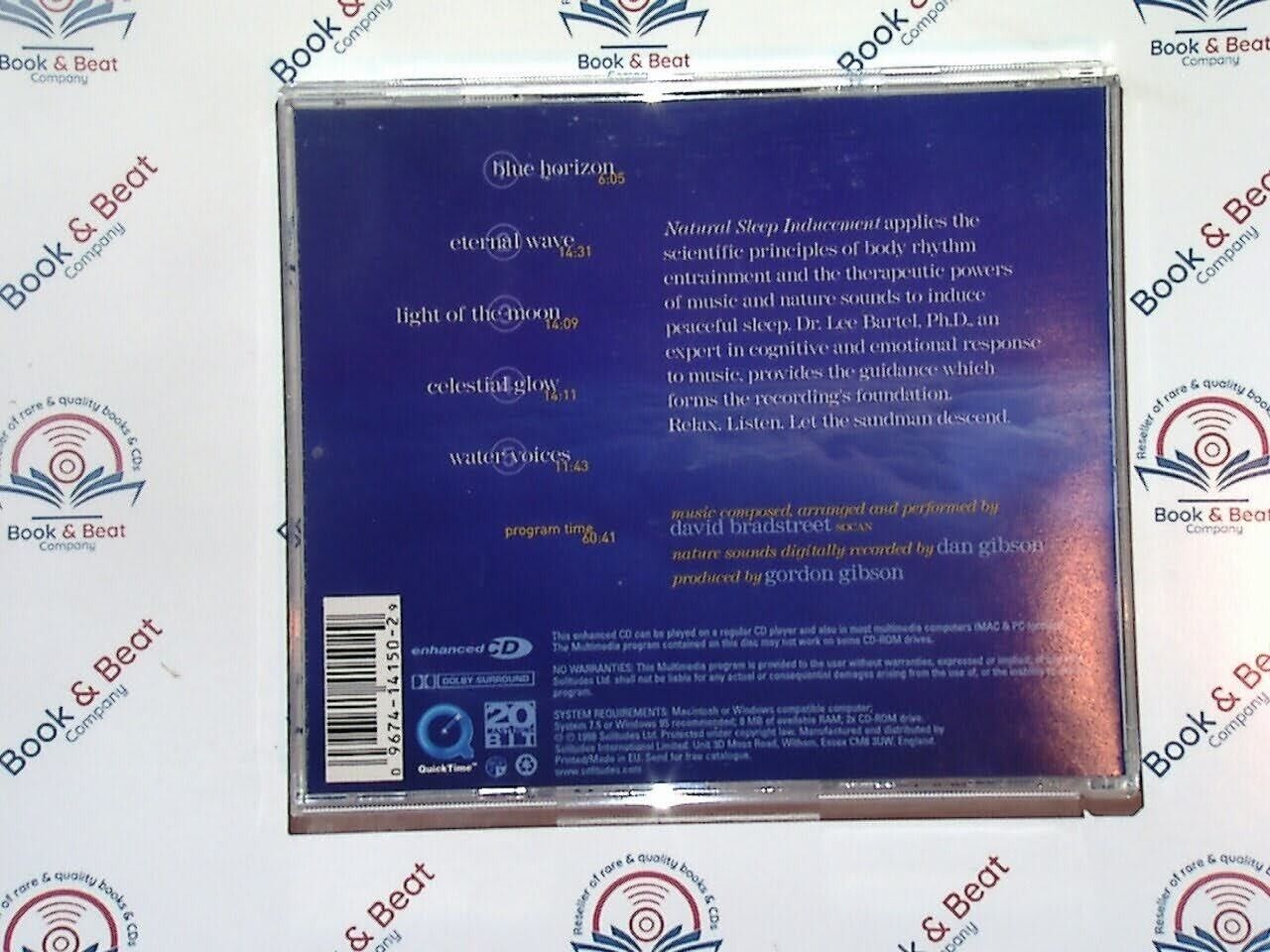 Solitudes : Natural Sleep Inducement - David Bradstreet CD Mint