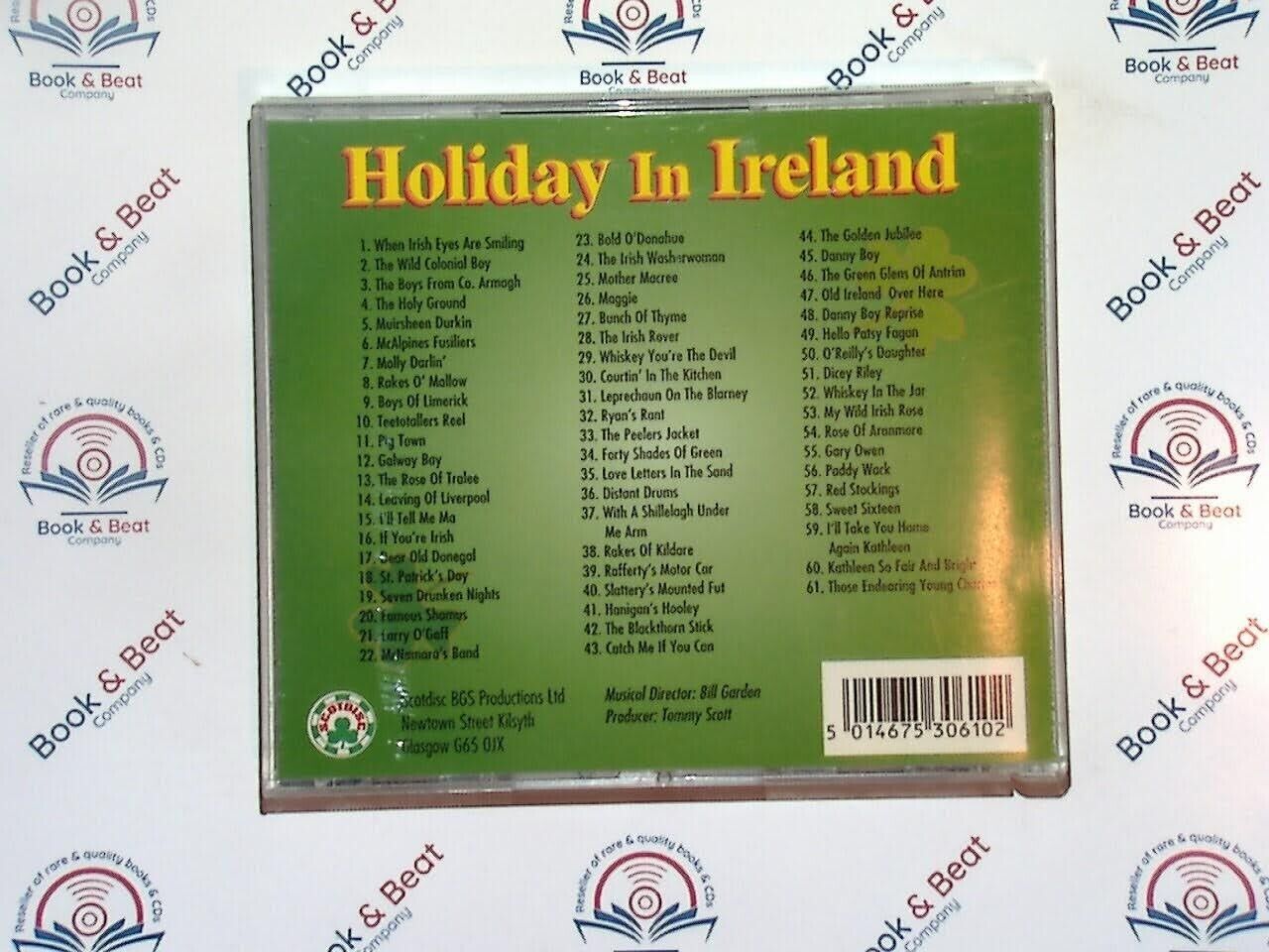 Tommy Scott - Tommy Scott's Holiday In Ireland CD Mint