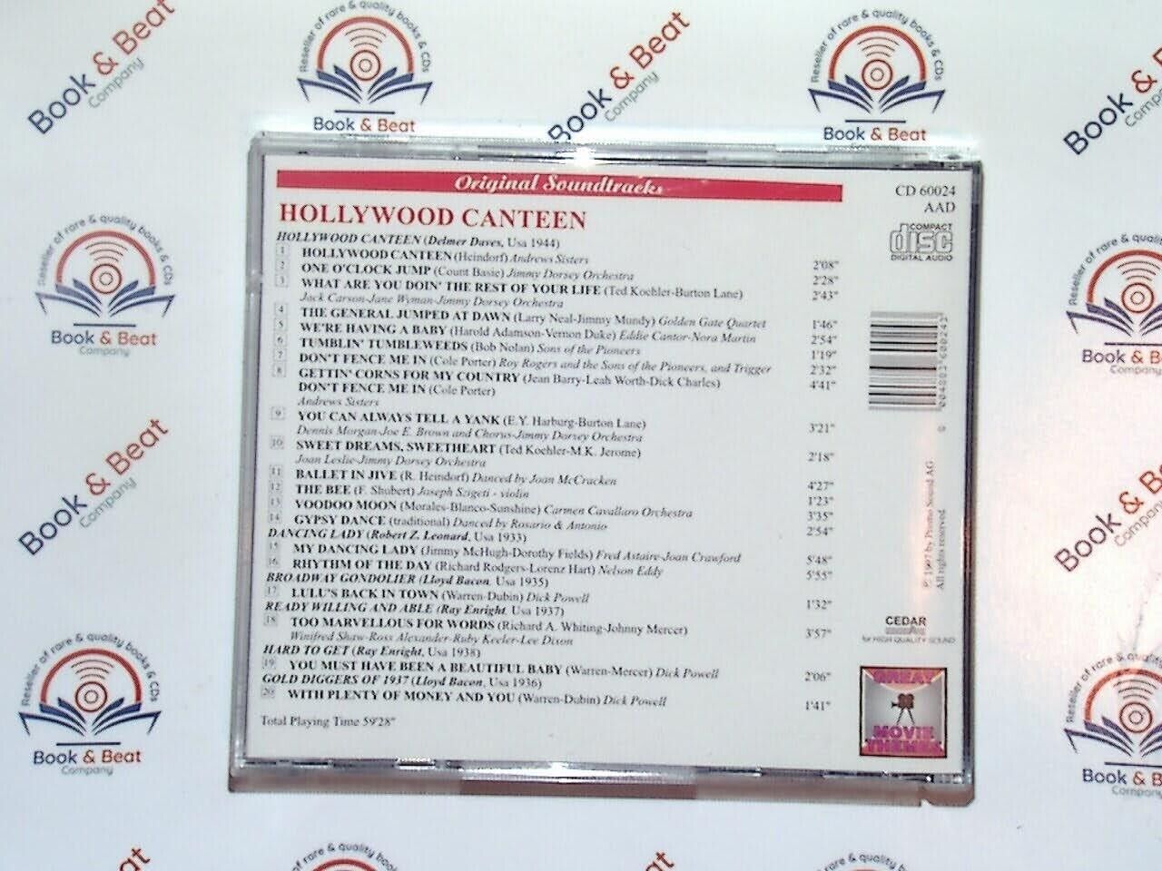 Various - Hollywood Canteen Original Soundtrack CD Nr Mint