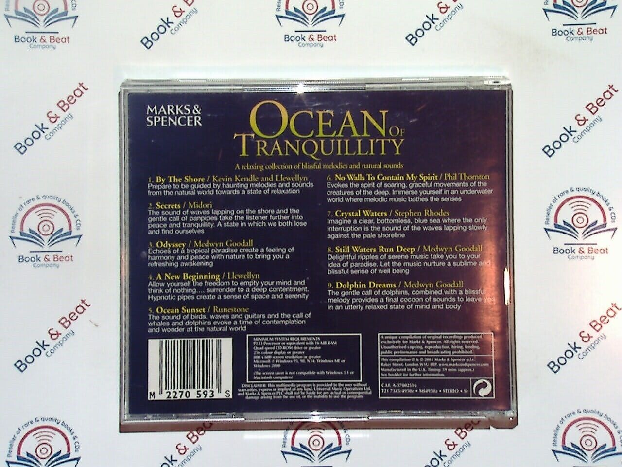 Ocean Of Tranquility : A Relaxing Collection Of Blissful Sounds (M&S) CD Nr Mint