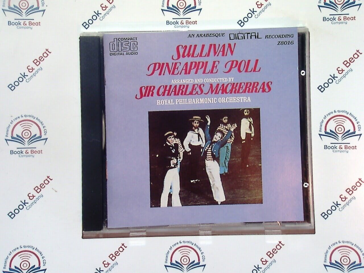Sullivan : Pineapple Poll - Sir Charles Mackerras & Royal Phil Orchestra CD Mint