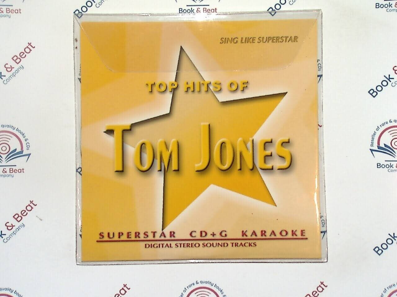 Top Hits Of Tom Jones - Superstar Karaoke CD+G CD Mint