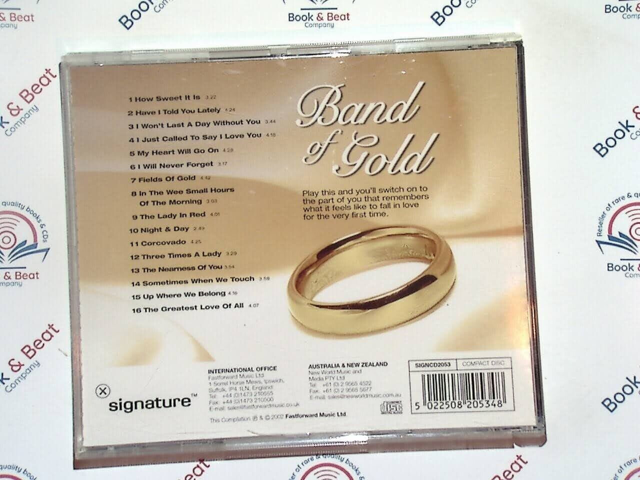 Various - Band of Gold (Eternal Songs of Love) CD Mint