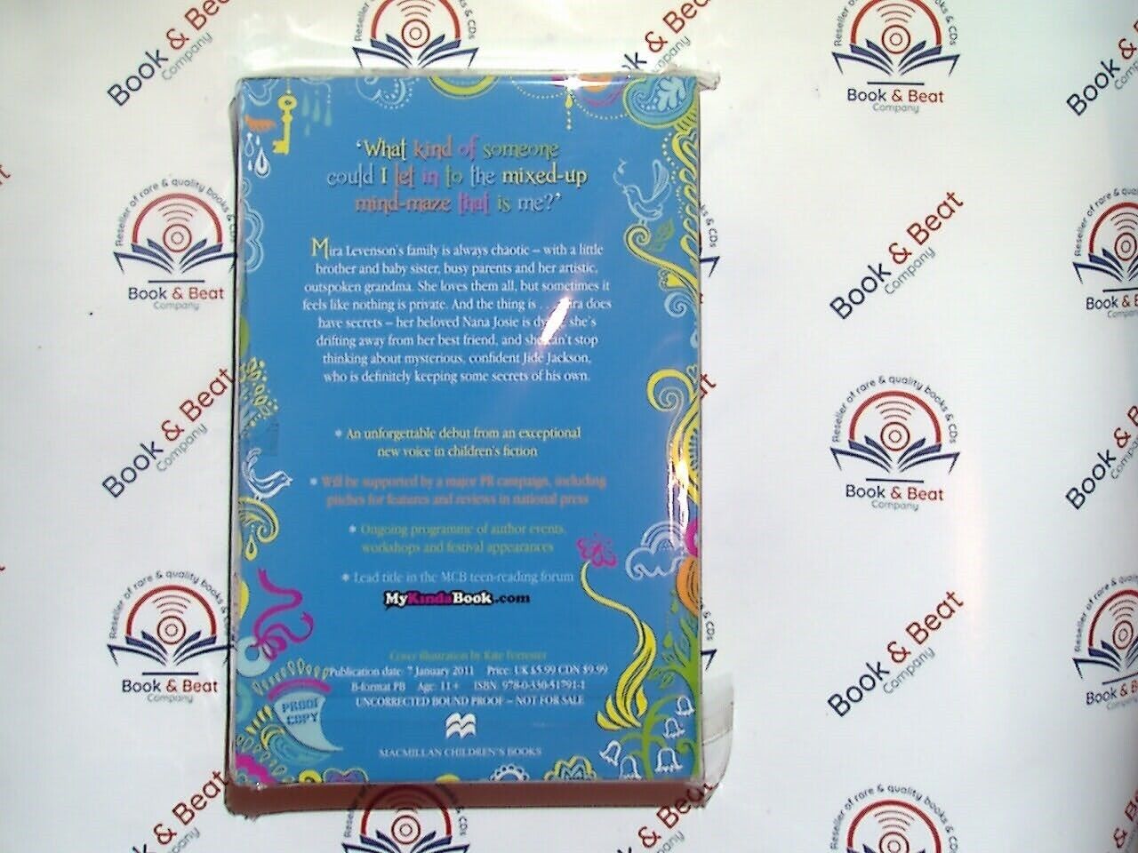 Sita Brahmachari  - Artichoke Hearts Children's Fiction (Proof Copy) PB New