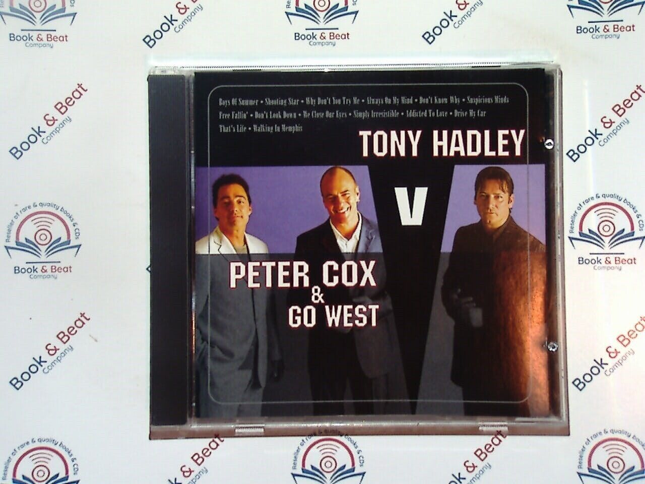 Tony Hadley v Peter Cox & Go West CD Mint