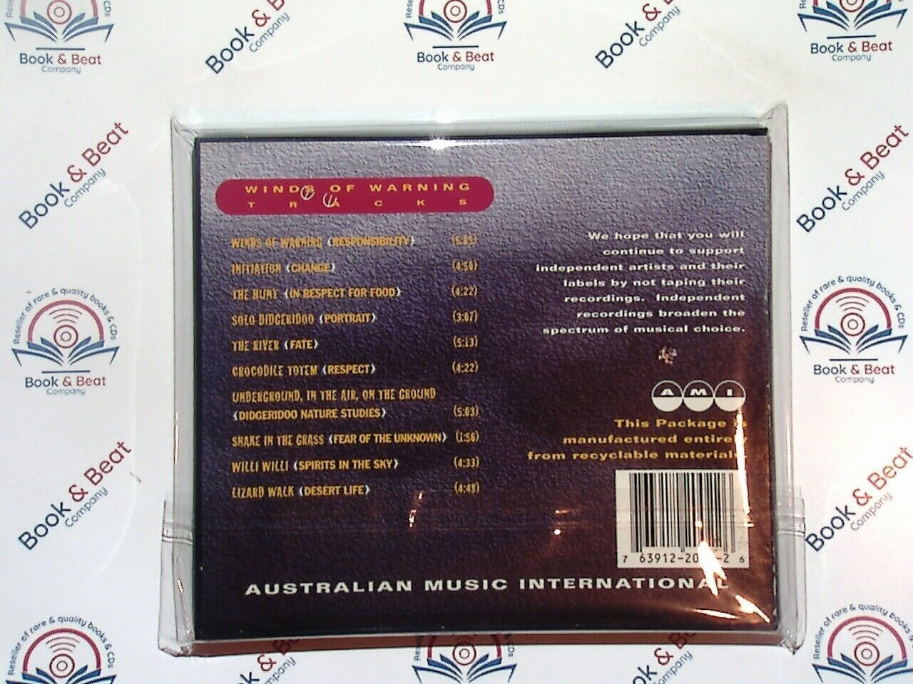 Soames - Winds of Warning CD VGC