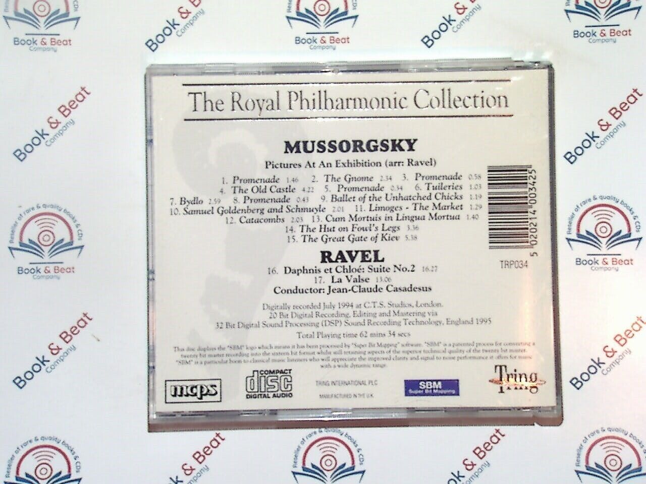 The Royal Philharmonic Collection - Mussorgsky and Ravel CD Mint