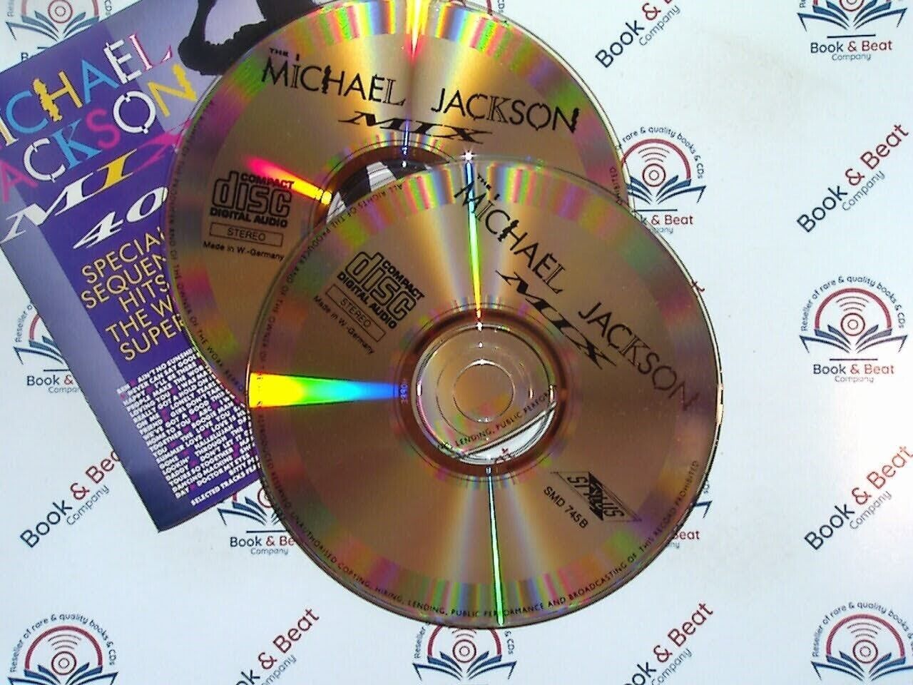Michael Jackson Mix-40 Specially Sequenced Hits By The Superstar CD Nr Mint