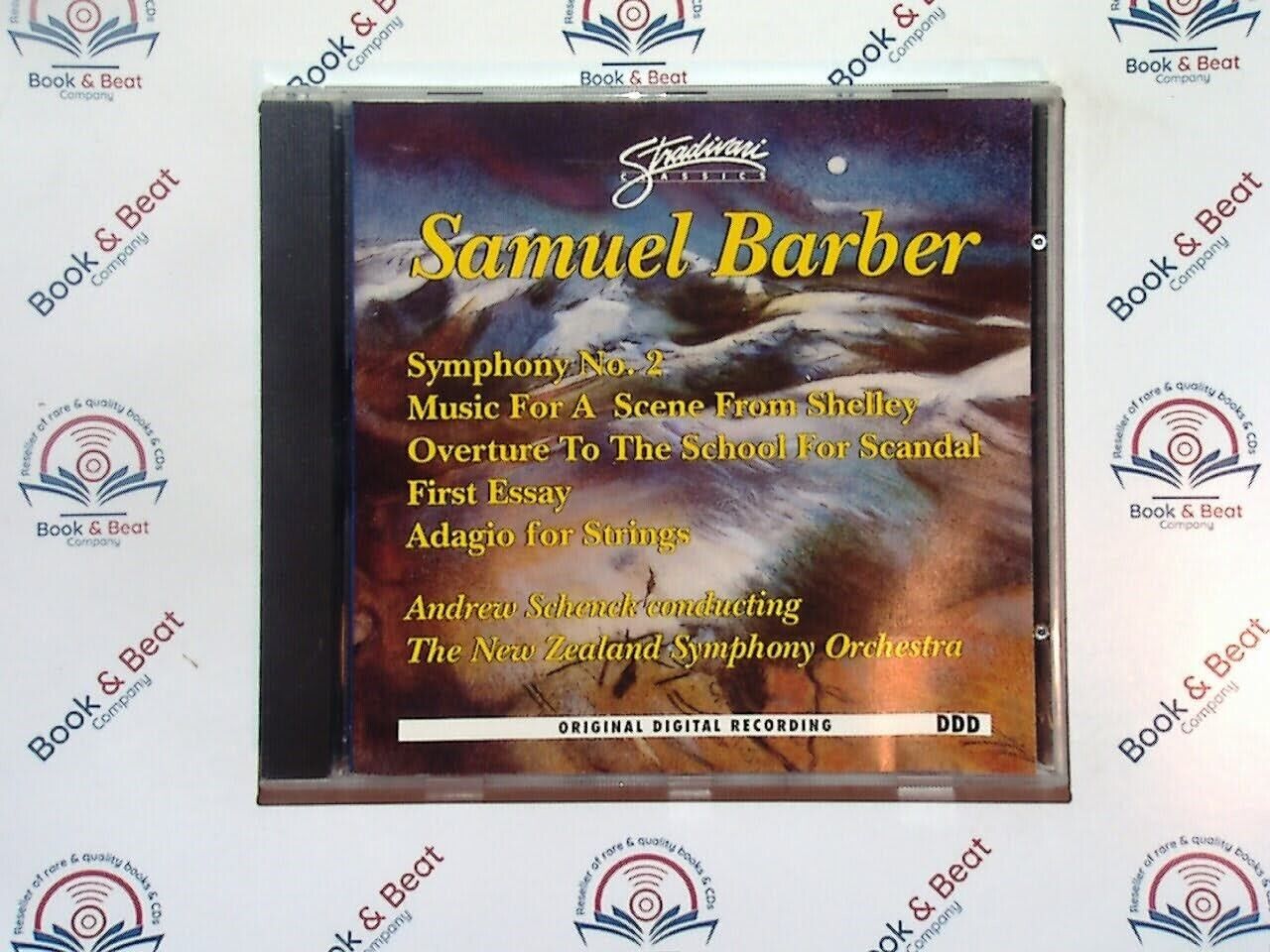 Samuel Barber - Andrew Schenck, New Zealand Symphony Orchestra CD Nr Mint