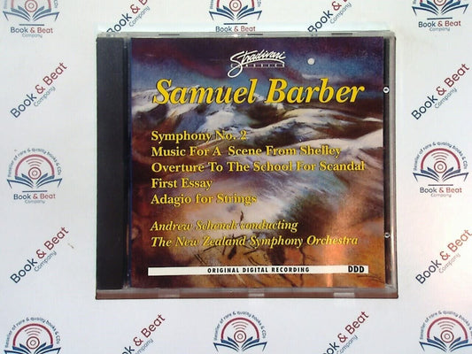 Samuel Barber - Andrew Schenck, New Zealand Symphony Orchestra CD Nr Mint