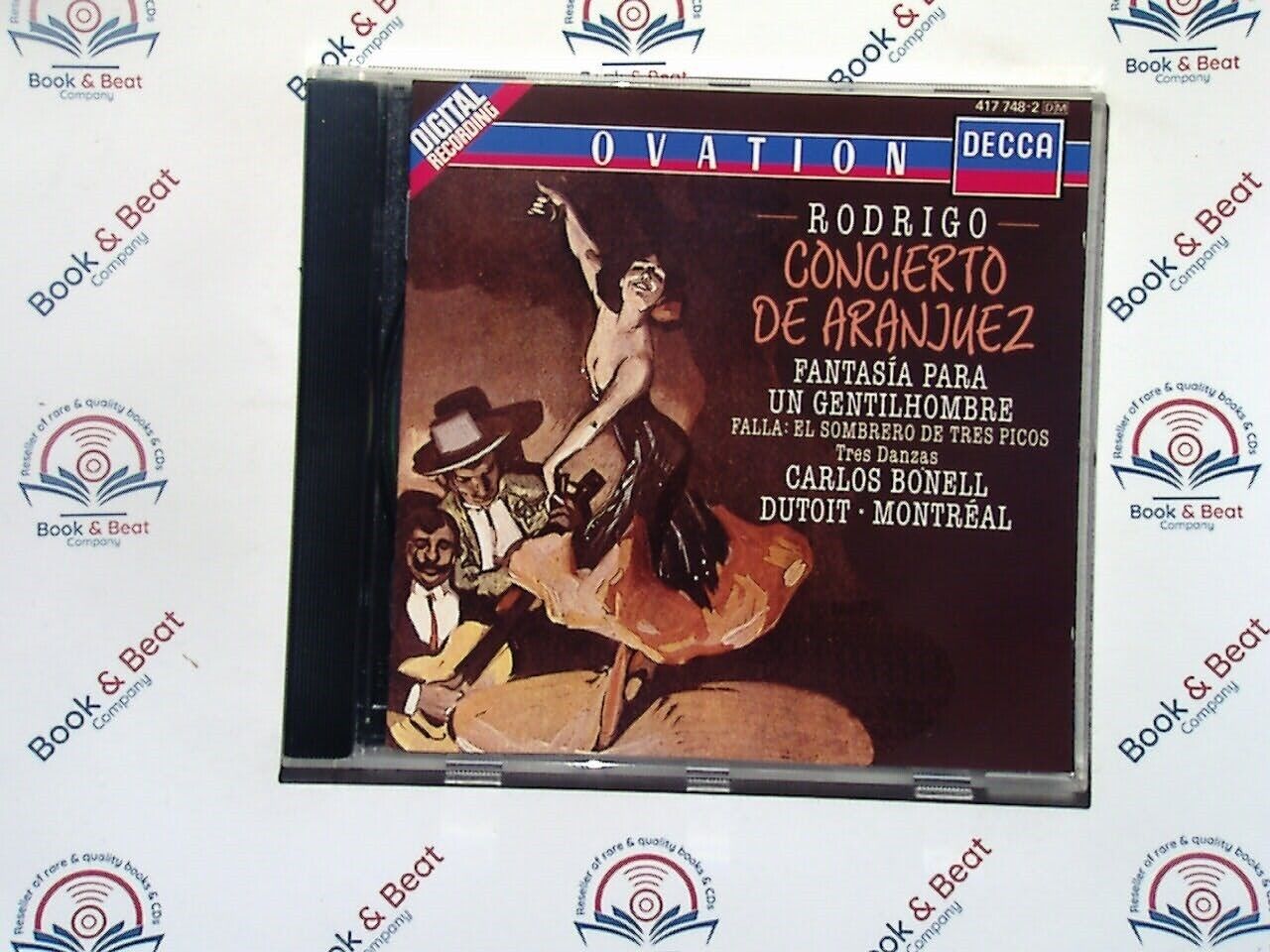 Rodrigo: Concerto de Aranjuez - Carlos Bonell, OSM, Dutoit CD Nr Mint