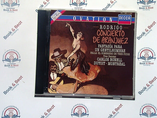 Rodrigo: Concerto de Aranjuez - Carlos Bonell, OSM, Dutoit CD Nr Mint